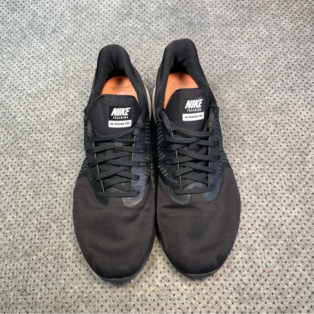 Nike Training In Season TR8 Black Shoes Size 10 Women’s - Picture 9 of 10